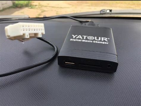Подключение Yatour адаптера к штатной магнитоле