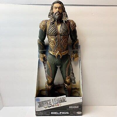 Aquaman Jason Mamoa Figure 19 DC Justice League Big Figs Jakks Pacific