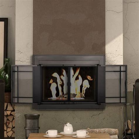 Pleasant Hearth Edinburg Fireplace Doors – I Am Chris