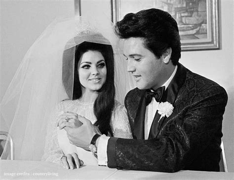 The Standout Engagement & Wedding Rings of the Presley Couple