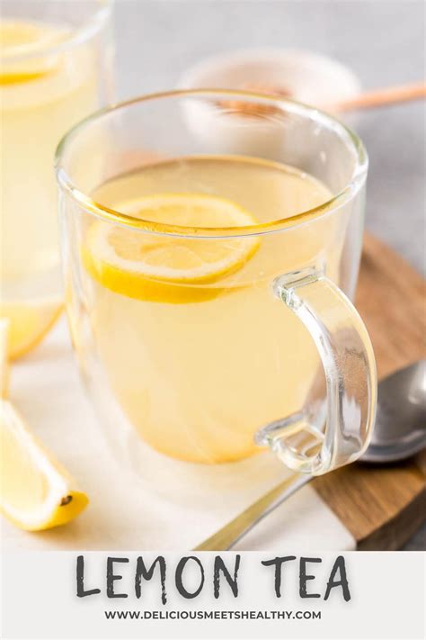 Lemon Tea Delicious Meets Healthy