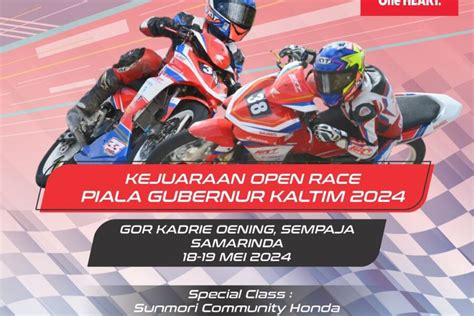 Honda Etam Dukung Open Race Piala Gubernur Kaltim 2024