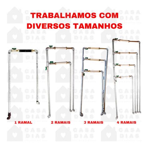 Kit Instalação Cavalete Padrão Copasa 2 Ramais Completo Frete grátis