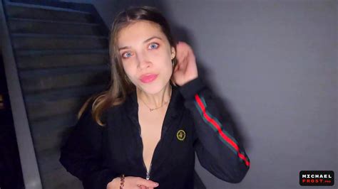 While Parents Are At Home We Fuck In The Staircase Public Sex Porn Feat MihaNika XHamster