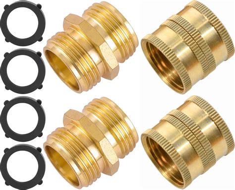 Amazon Sanpaint Pack Inch Brass Garden Hose Connector