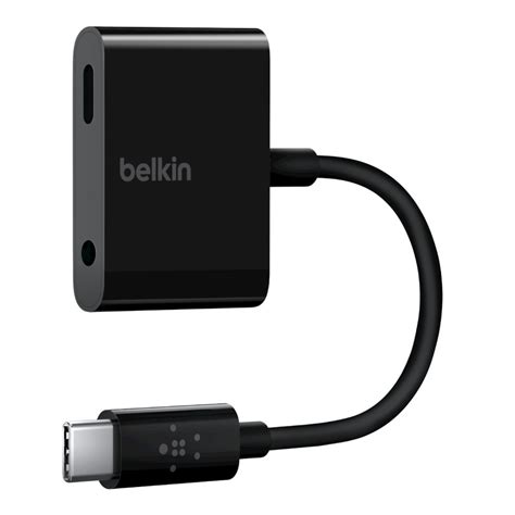 Belkin Usb C Audio Charge Adapter Belkin F7u080btblk Data Systems