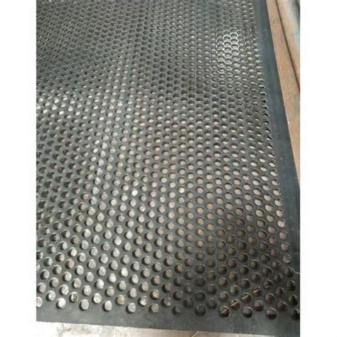 Hot Rolled Mild Steel Perforated Sheet At 225 Sq Ft Por Vadodara ID 20813200830