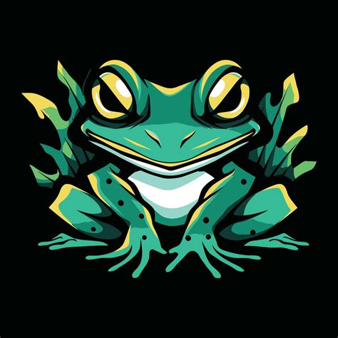 Frog Head Mascot Logo For Esport Frog T Shirt Design Frog Logo Frog