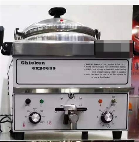 Stainless Steel Broaster Chicken Electric Pressure Fryer, For Commercial at Rs 75000/piece in ...