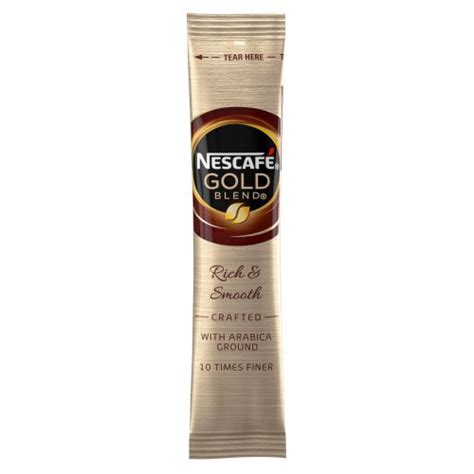 Nescafe Gold Blend One Cup Sticks Coffee Sachets (Pack of 200) 12151864