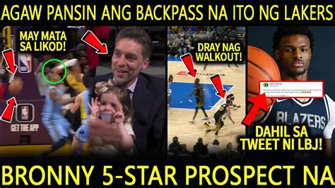 Lakers Nagpasikat Sa Harapan Ni Pau Gasol Nba World Nagulat Ng Gawin