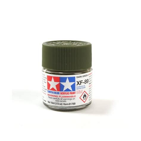 Tamiya XF-89 Dunkelgrün 2 matt 10ml Acryl