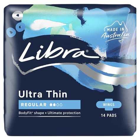 Buy Libra Pads Ultra Thins With Wings Regular Online At Chemist