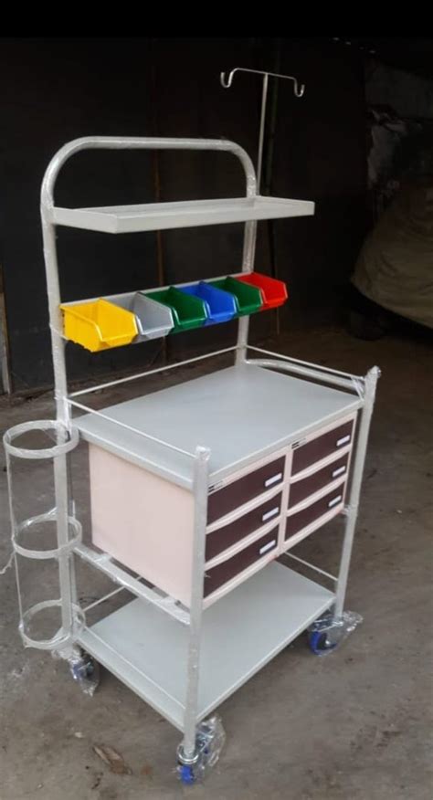 Mild Steel Powder Coated Crash Cart Trolley MS At Rs 13500 In Bengaluru