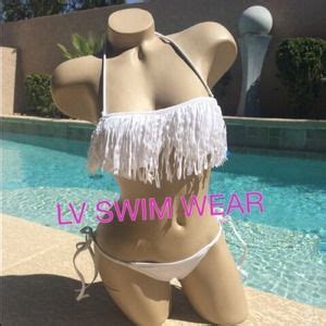 Swim Scrunch Butt Pucker Brazilian Bikini Tassel Fringe Poshmark