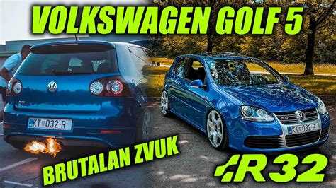 Vw Golf 5 R32 Sa Brutalnim Zvukom Youtube