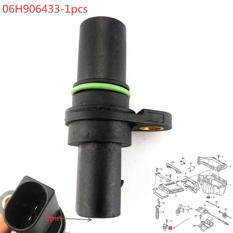 Rpm Crankshaft Position Sensor For Volkswagen Passat Eos Tiguan Cc