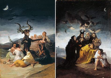 El Aquelarre y su pareja Las Brujas de Goya en el Museo Lázaro Galdiano