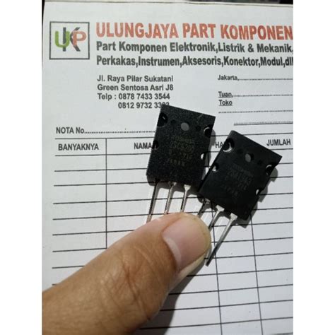 Jual Transistor Final Toshiba A1943 2SA1943 C5200 2SC5200 Shopee