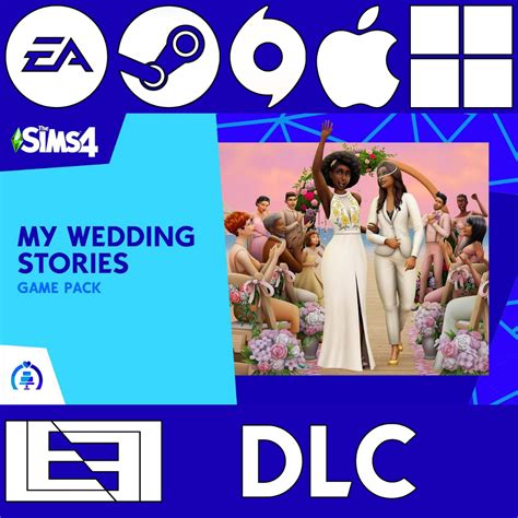 The Sims 4 My Wedding Stories Game Pack Mac Win Online EA Origin