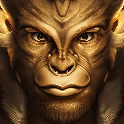 Portrait Of Sun Wukong Digital Art Highly Detailed Stable