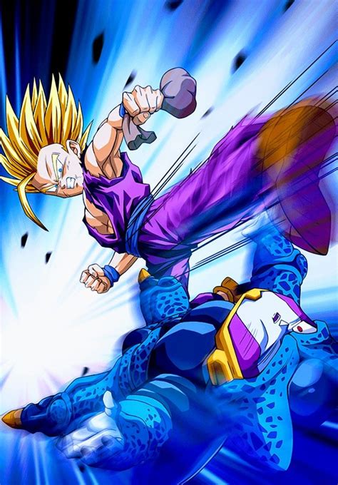 Dragon Ball Z Gohan Ssj2 Vs Cell