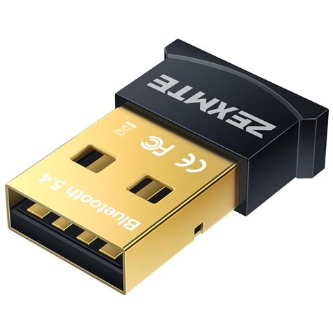Zexmteusb Bluetooth Adapter For Pc 5 4 Bluetooth Dongle Receiver ...