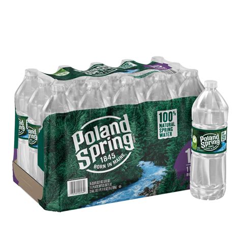 Poland Spring® Bottled Water | 1 Liter 15-Pack | ReadyRefresh