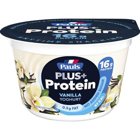 Pauls Plus Protein Vanilla Yoghurt 160g Woolworths