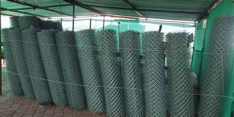 Iron Galvanized 10 Mm Gi Chain Link Mesh For Fencing At Rs 70kg In Nashik