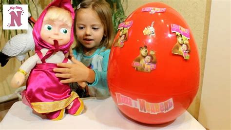 Маша и Медведь Игрушки сюрпризы Masha and the Bear Новые серии Маша и ...