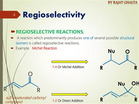 Chemoselectivity And Regioselectivity Pdf