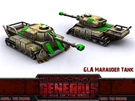 GLA Marauder Tank Image Rise Of The Reds Mod For C C Generals Zero