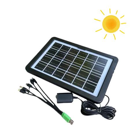 Солнечная панель с usb выходом 8 Вт - Купить в интернет магазине Ерика