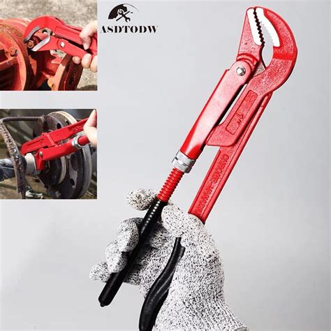 Heavy Duty Pipe Wrench 1 1 5 2 Hook Type Universal Wrench Pliers