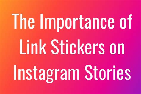 How To Add Link Sticker To Instagram Story 2023 Boostmeup