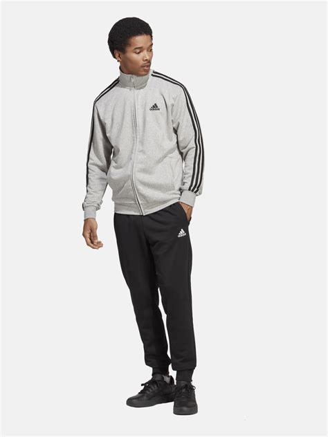 Adidas M 3s Ft Tt Ts Tracksuit Tute Sportive Uomo Nencini Sport