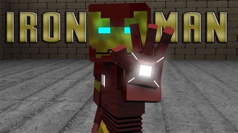 IRON MAN In Minecraft Minecraft Animation YouTube