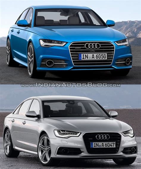 Old Vs New Audi A C Facelift Differences