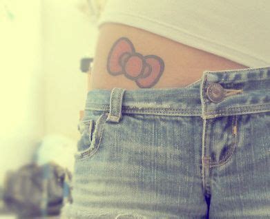 Hello Kitty Bow Tattoo | Hello kitty tattoos, Hello kitty bow, Bow tattoo