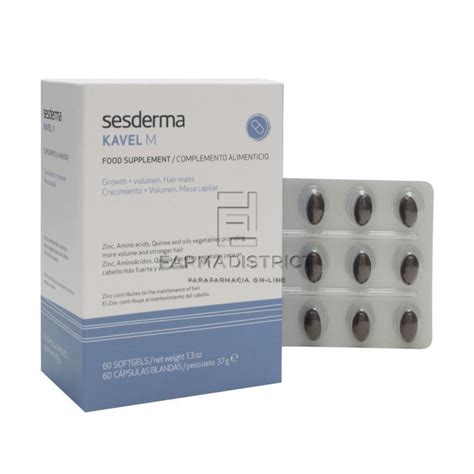 Comprar Sesderma Kavel M Masa Capilar 60 Capsulas Farmacias Carrascosa