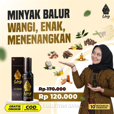 Jual Virall Waji Minyak Balur Warisan Jawi Herbal 100 Original Pijat