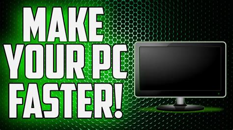 How To Make Your Computer Run Faster Laptop Desktop YouTube