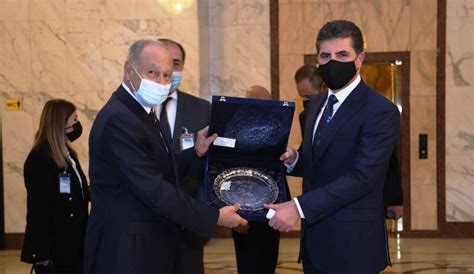 Aboul Gheit invites Nechirvan Barzani to visit the Arab League's ...