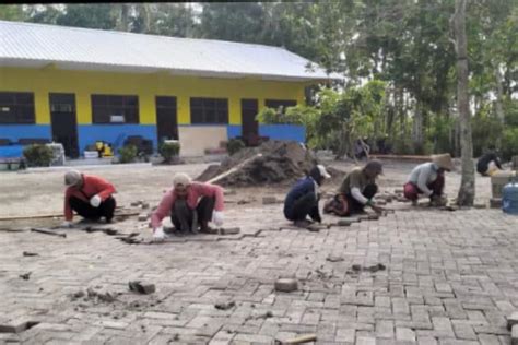 Alhamdulillah Agar Mulus Jalan Sekolah SLB Di Pesanggaran Banyuwangi