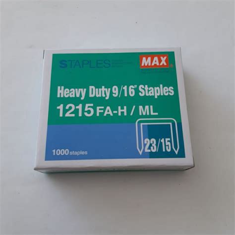 Jual Isi Staples Max Gun Tacker Steples Tembak Jilid Shopee