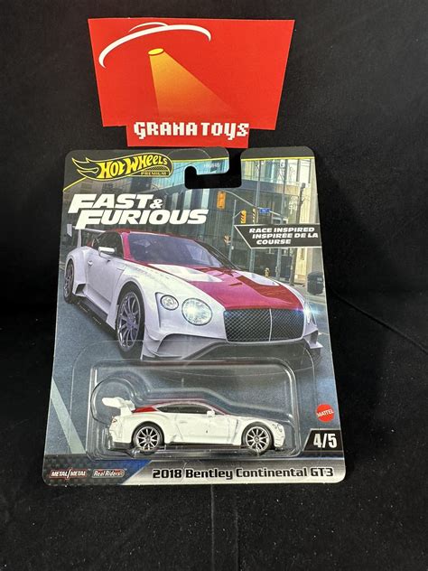 Bentley Continental GT Hot Wheels Fast Furious Grana Toys