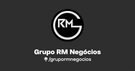 Grupo RM Negócios Instagram Facebook Linktree