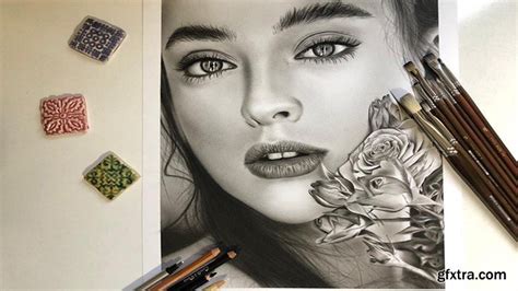 The Ultimate Realistic Portrait Drawing With Charcoal Pencil Gfxtra