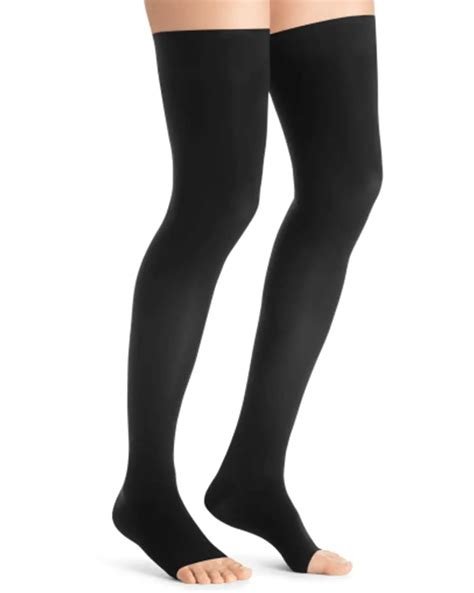 Jobst Ultrasheer Womens 15 20 Mmhg Open Toe Thigh High